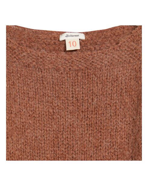 Pull Sans Manches Rofo Alpaga camel