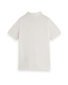 Polo Fabric Dyed blanc