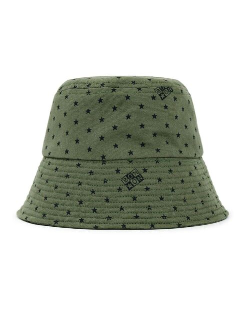 Chapeau Etoiles vert kaki