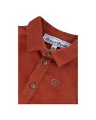 Chemise Velours rouille