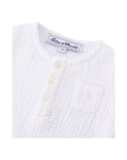 Kurta Jardin Secret blanc