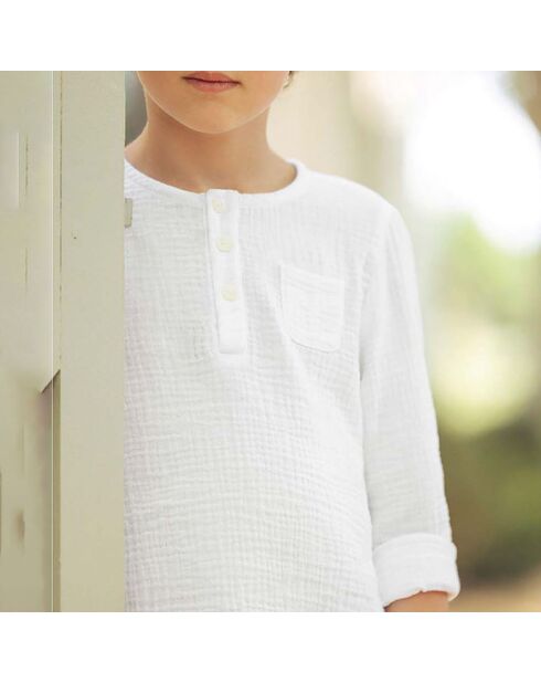 Kurta Jardin Secret blanc