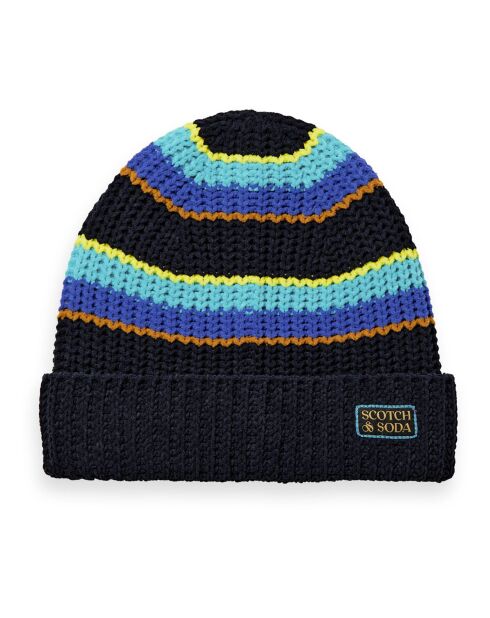 Bonnet Colourful bleu/multicolore