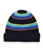 Bonnet Colourful bleu/multicolore