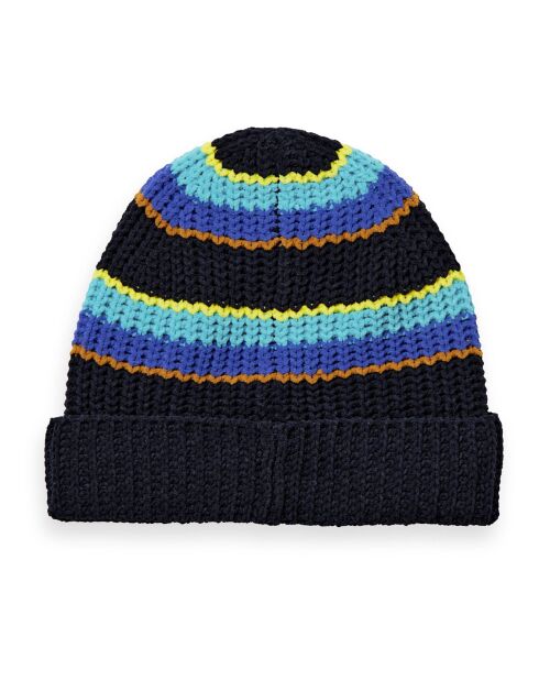 Bonnet Colourful bleu/multicolore