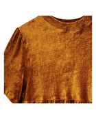 Robe Valmy Velours camel
