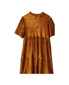 Robe Valmy Velours camel