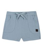 Short Texturé bleu