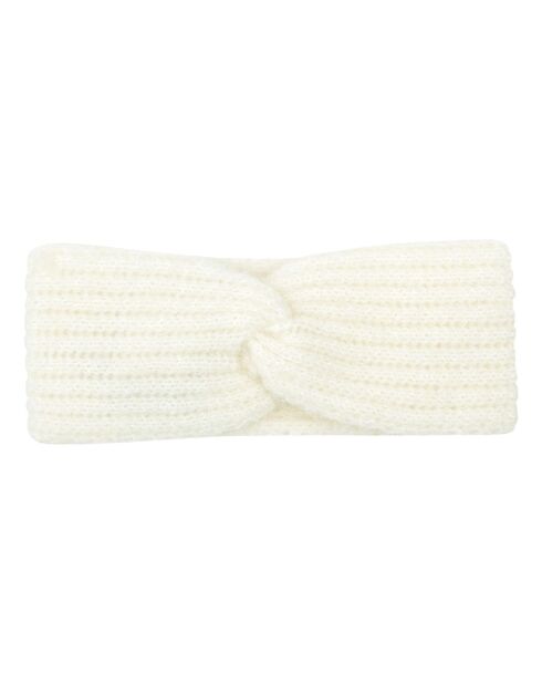 Headband Laine et Mohair écru
