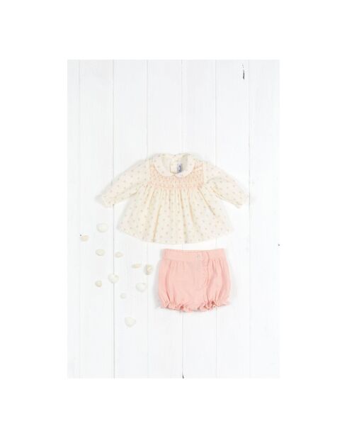 Bloomer Gaze de Coton rose