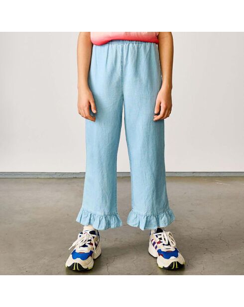 Pantalon Azura bleu pâle