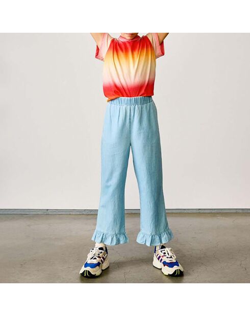Pantalon Azura bleu pâle