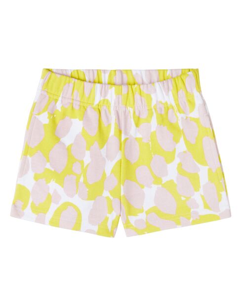 Short Sport Camo jaune pâle