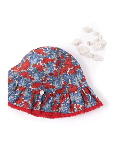 Chapeau Liberty Exclusif bleu/rouge