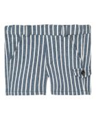 Short Rayé bleu