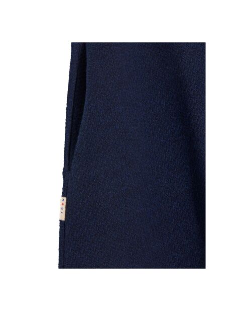 Robe Flora bleu marine