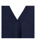 Robe Flora bleu marine