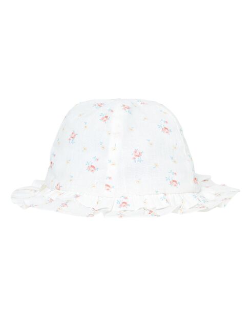 Chapeau Fleuri écru