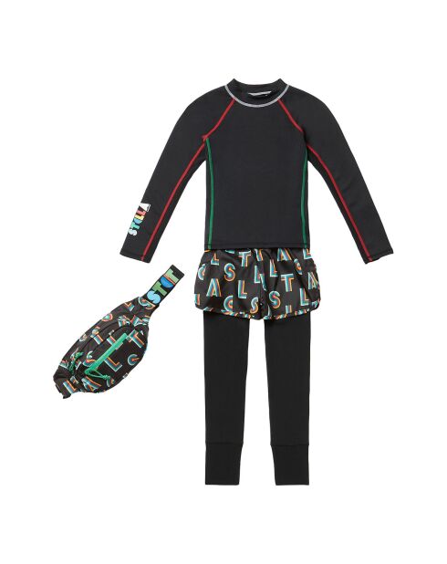 Legging 2 en 1 Stella Collection Active Wear noir