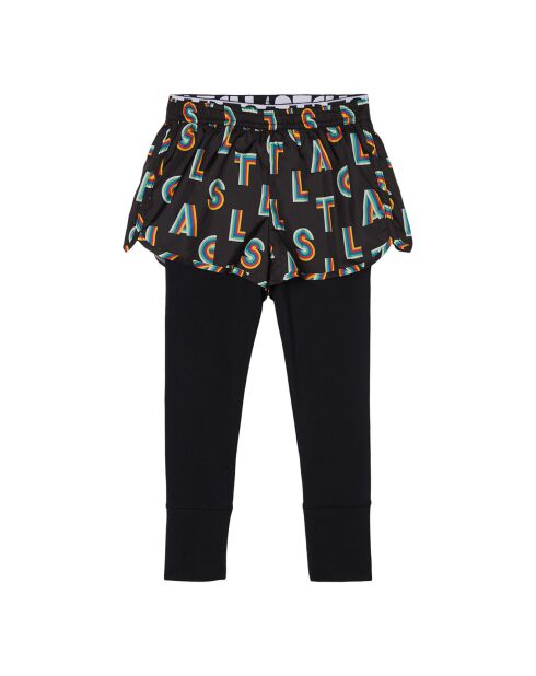 Legging 2 en 1 Stella Collection Active Wear noir