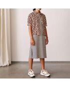 Chemise Leopard Ave marron