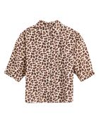 Chemise Leopard Ave marron