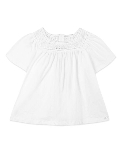 T-Shirt Brodé blanc