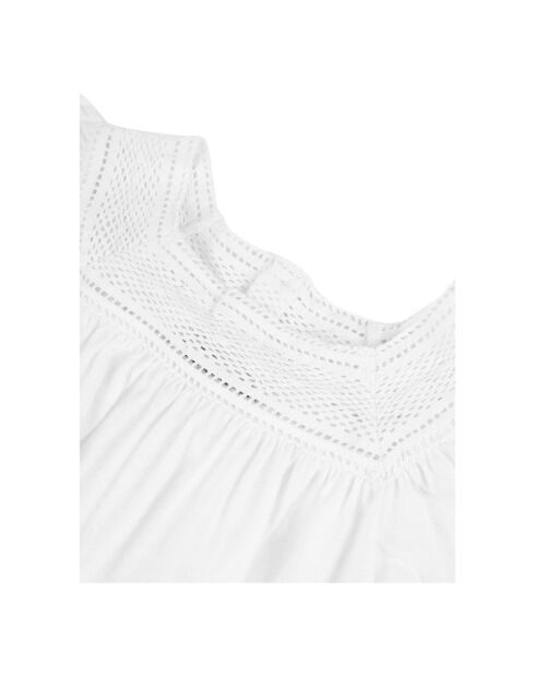 T-Shirt Brodé blanc