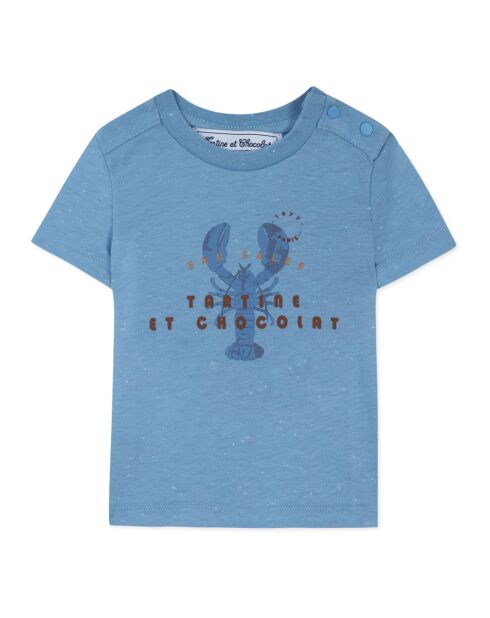 T-Shirt Eau Salée bleu