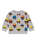 Sweat Casques Coton Bio gris
