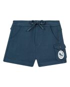 Short Molleton bleu marine