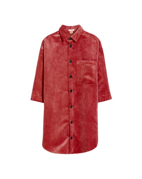Robe Arrow  rouge framboise
