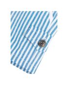 Short Rayé bleu