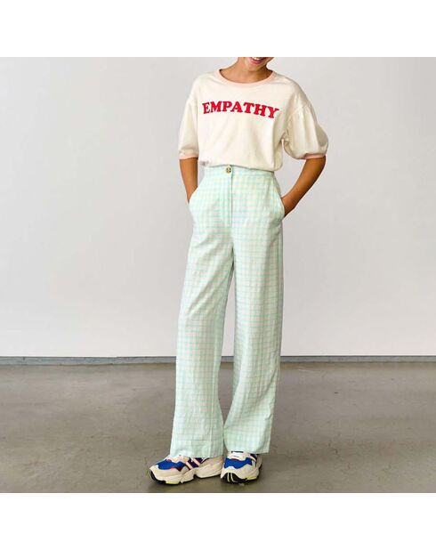Pantalon Droit Aura bleu clair