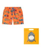 Short de Bain Lunettes orange