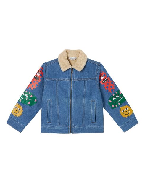 Veste en Jean Monsters bleu jean