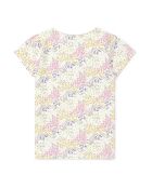 T-Shirt Coton Bio Lovely écru/multicolore