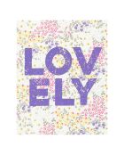 T-Shirt Coton Bio Lovely écru/multicolore