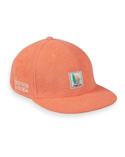 Casquette Logo corail