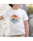 T-Shirt Texturé 1977 blanc