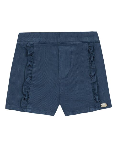 Short Volants bleu marine