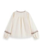 Chemise Broderie écrue