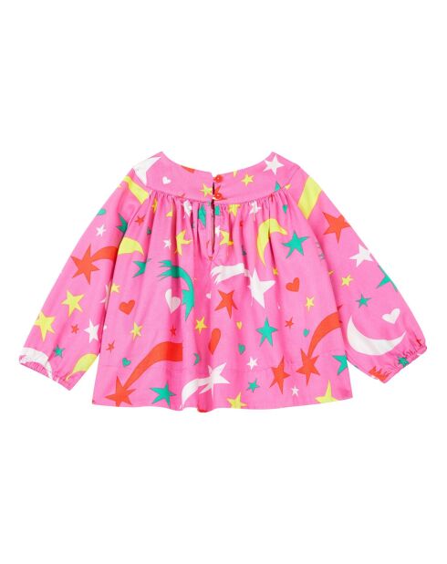 Top Etoiles Filantes Tencel rose