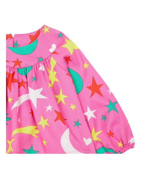 Top Etoiles Filantes Tencel rose