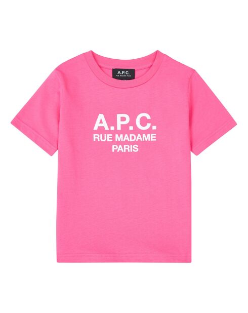 T-Shirt Abel Coton Bio rose