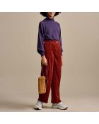 Pantalon Pringle rouge framboise