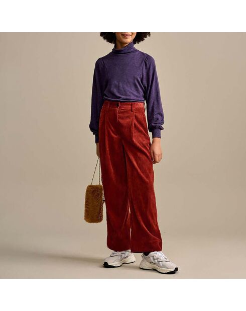 Pantalon Pringle rouge framboise