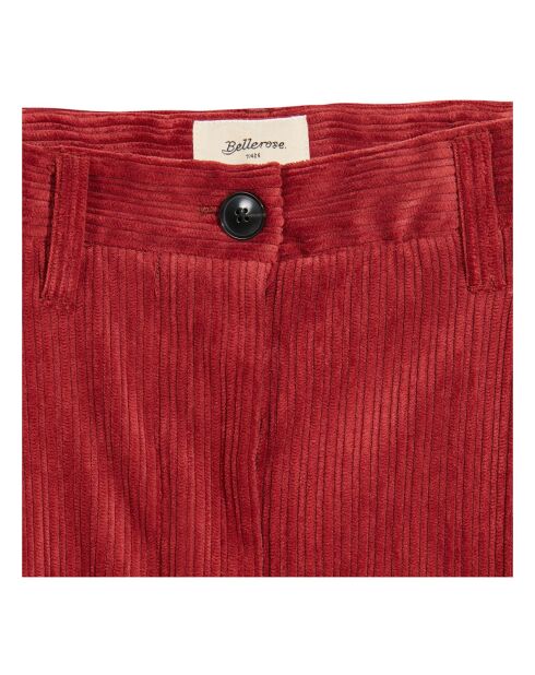 Pantalon Pringle rouge framboise