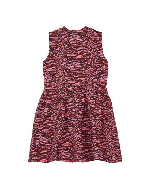 Robe en Lin mélangé Kandinsky Landscape Lin - Roseanna X Smallable rose