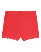 Short Broderie rouge